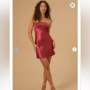 navy blue mini dress satin Elegant Blue Sheath Short Mini Dress with V Neck & Satin Skirt
